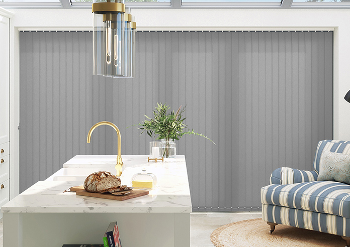 Roma, True Grey - Vertical Blind - Image 6
